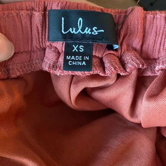 Lulu’s Rusty Rose Lost in Paradise Size XS Maxi Dress NWT - Picture 7 of 10